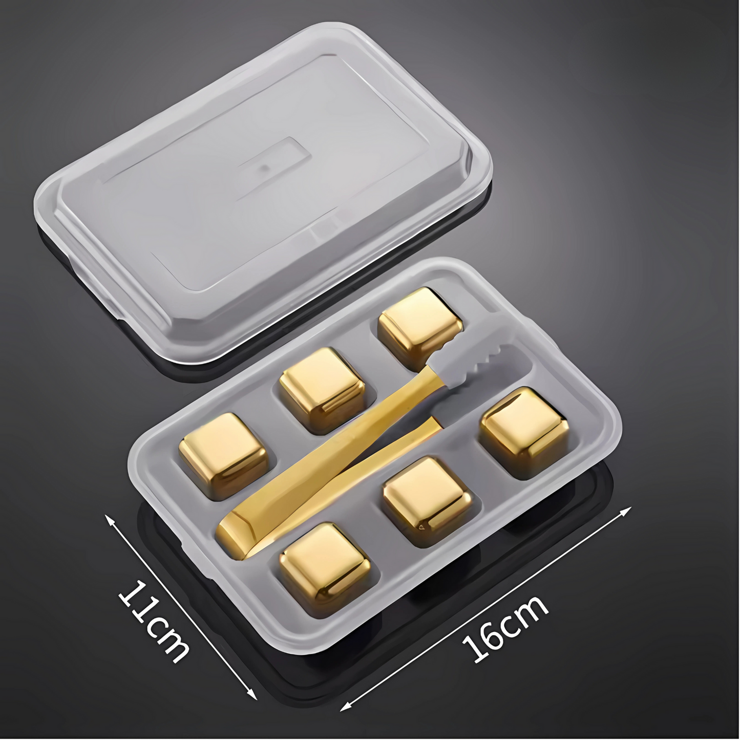 Paslanmaz Çelik Buz Küp