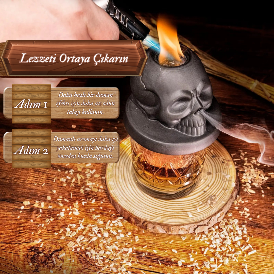 Kafatası Premium Duman Seti